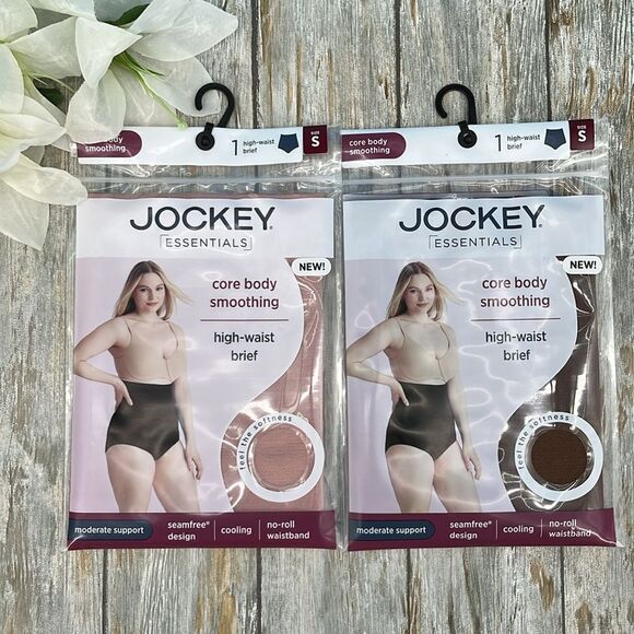 Women's Core Body Smoothing High-Waist Brief Cooling Underwear 2-Pack Size S - Picture 1 of 8